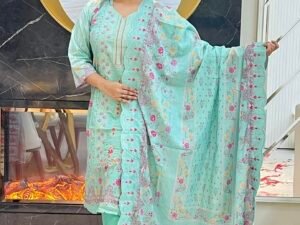 Embroidery Three Pieces